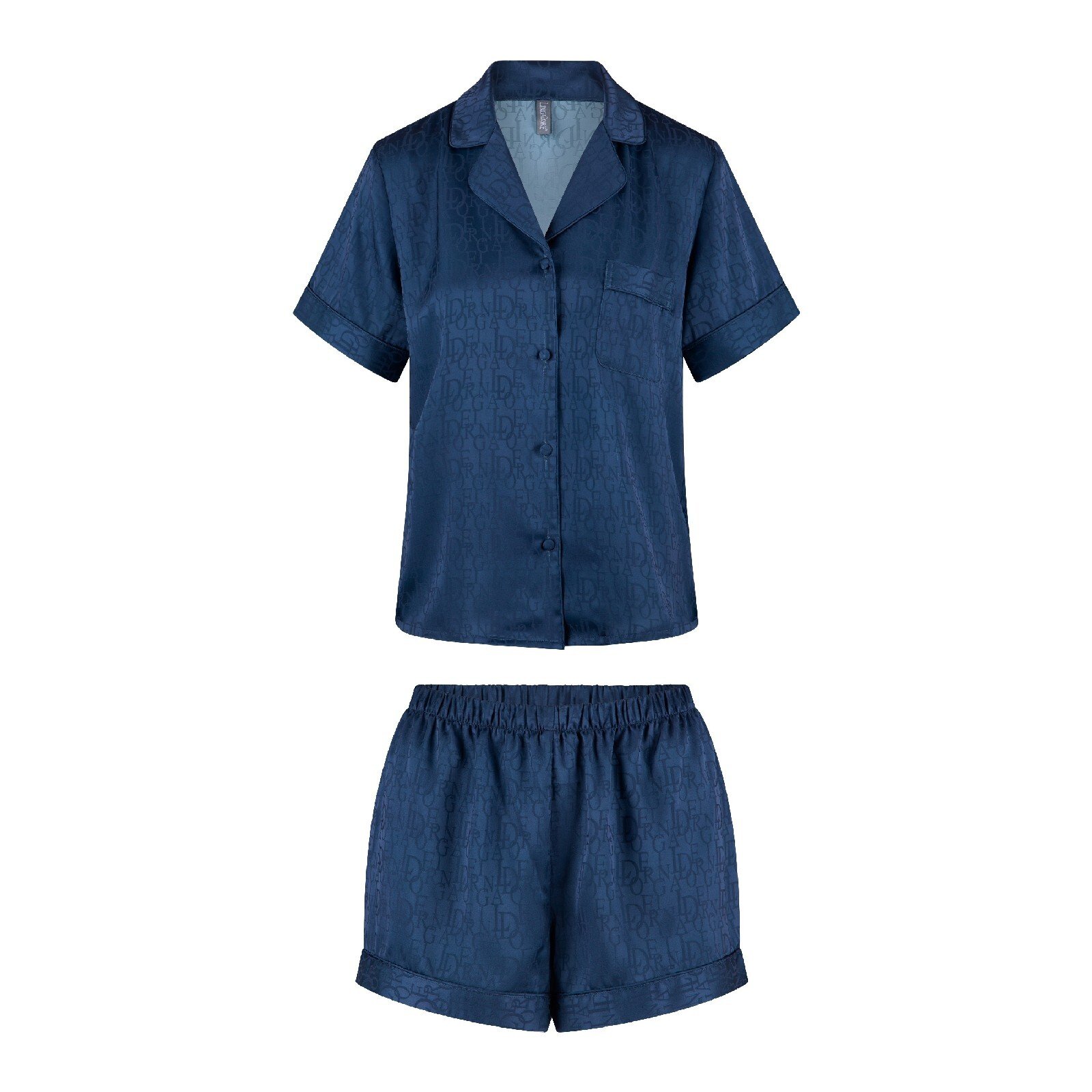 Lingadore shortama set dark demin - xxl