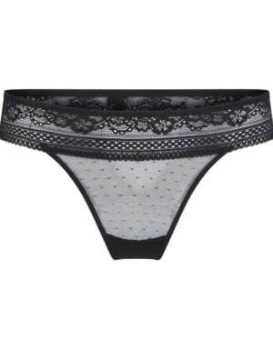 LingaDore Thong Zwart