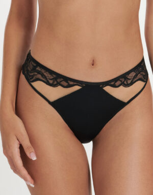 Lisca DIONE Brazillian slip 02 zwart