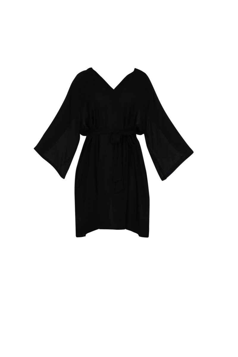 Olympia Strand tuniek Zwart | Lingerie By M