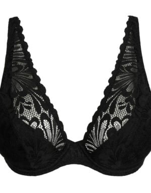 Prima Donna Twist RUPI plunge bh halve mousse cups zwart
