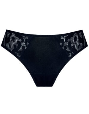 Samanta Lingerie Alex Menstruatie High waist Brief black