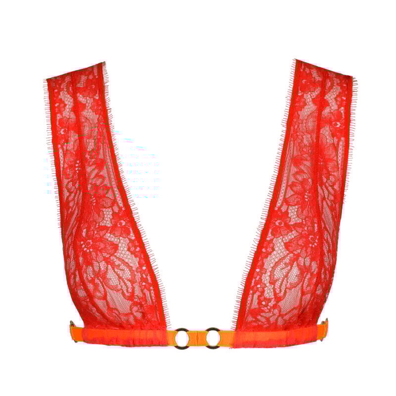 Sarda Lingerie Lovelace bralette Hibiscus | Lingerie By M
