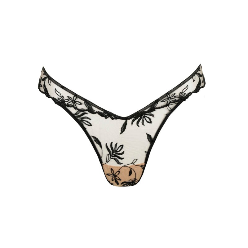 Sarda Lingerie Shay string zwart | Lingerie By M