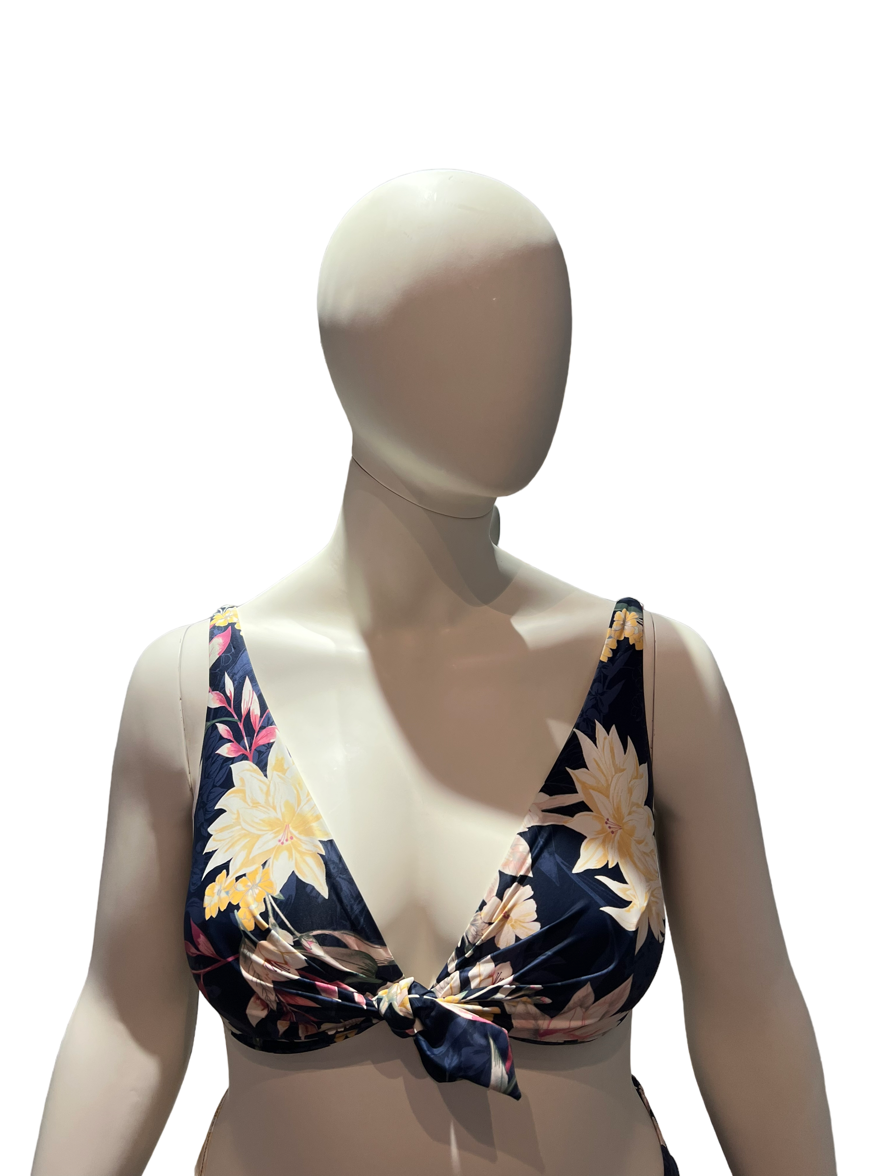 Triumph botanical leaf w 02 blue combination - d46