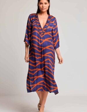 David Shorline Calm Kaftan Blue