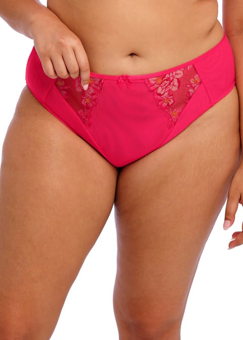 Elomi lingerie teagan high leg brief azalea - l
