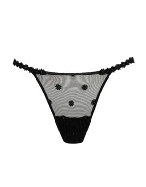 Marie Jo DAISY mini string Zwart