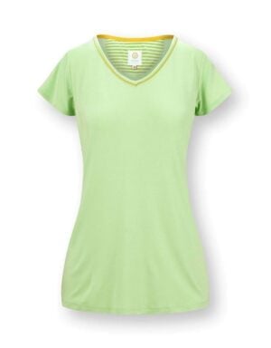 Pip Studio Lounge Solid Toy Short Sleeve Top GREEN