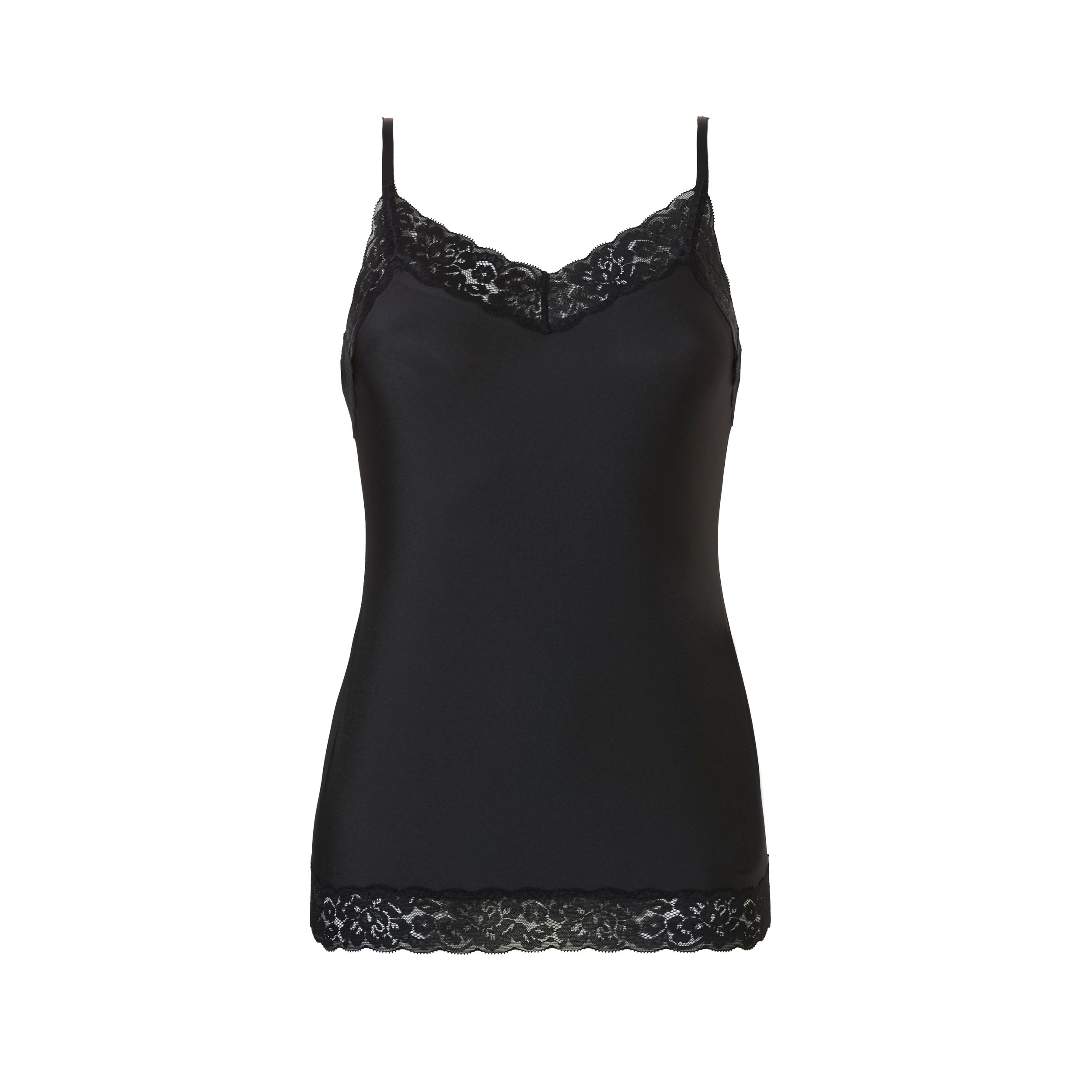 Ten cate secrets spaghetti top lace black - s