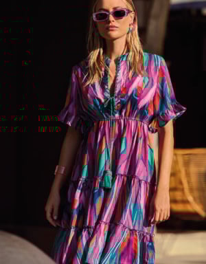 Vacanze Italiane Sensoria Dress MULTI-COLOUR