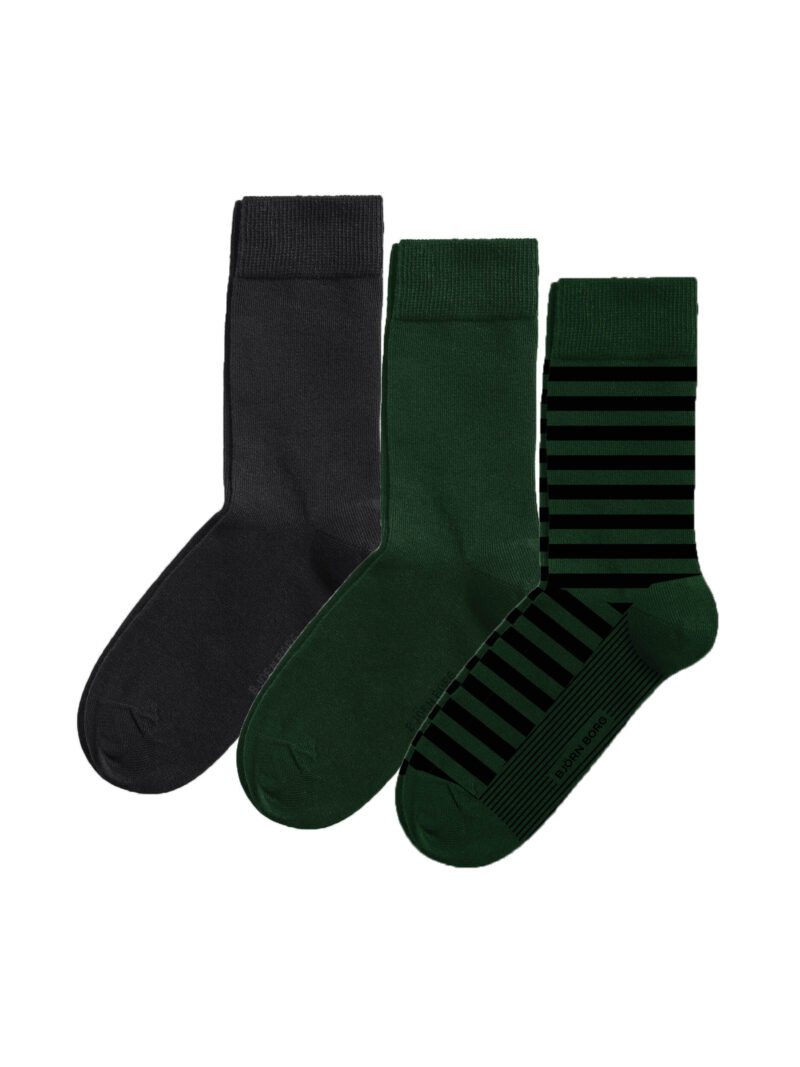 Björn Borg CORE Enkel sokken 3 paar MULTIPLE COLOURS 4 | Lingerie By M