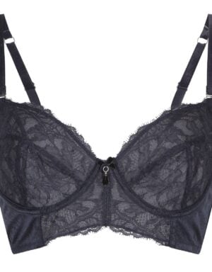 LingaDore Bustier Dark navy jacquard