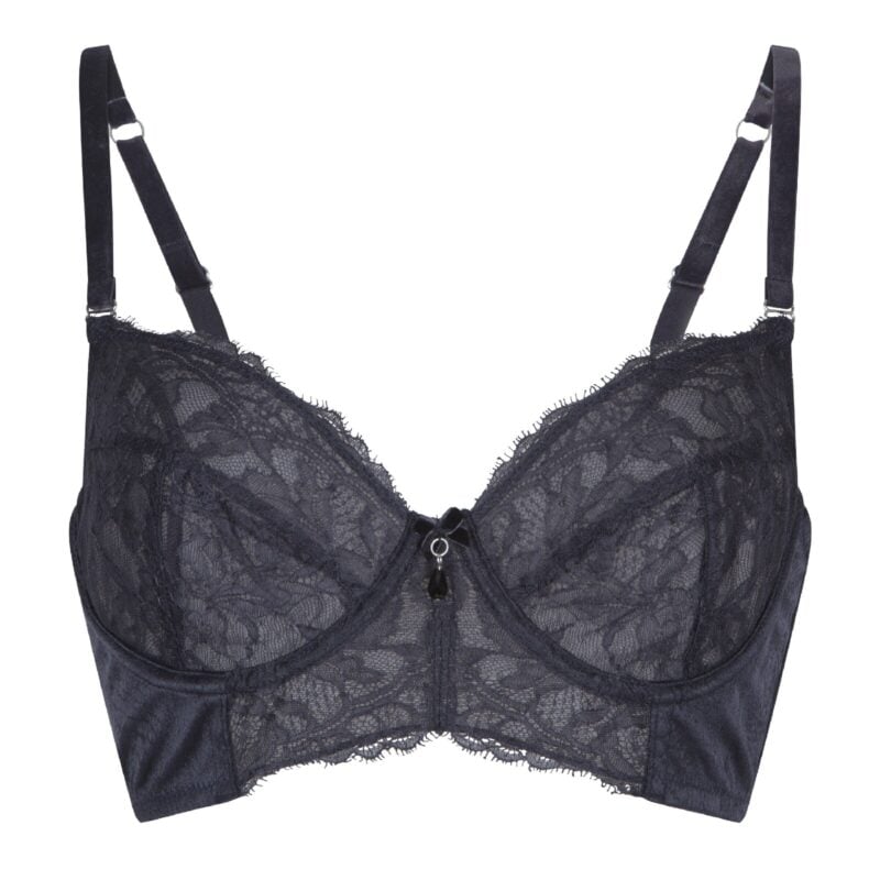 lingadore-bustier-dark-navy-jacquard-bp_7vy_21t_riv3l3 LingaDore Bustier Dark navy jacquard | Lingerie By M