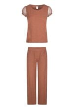 LingaDore Pyjama set lang Sierra Brown