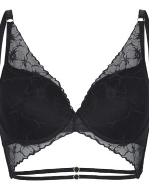 LingaDore Triangle BH voorgevormd black