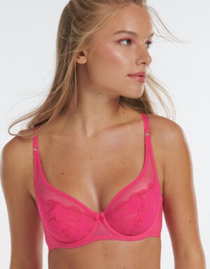 Lisca LEONIE Beugel BH niet voorgevormd Elektrisches Rosa