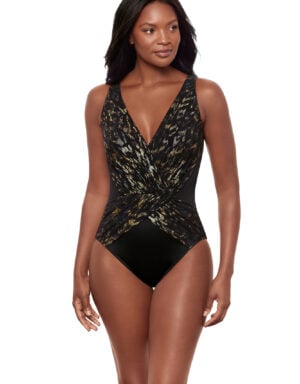 MiracleSuit SPARKLE PLENTY IBIZA Badpak black