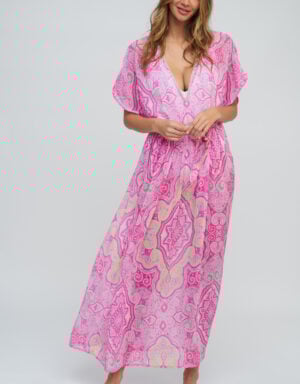 Pia Rossini Strandjurk Pink