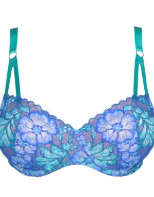 Prima Donna Twist MORRO BAY voorgevormde balconette bh Mermaid Blue