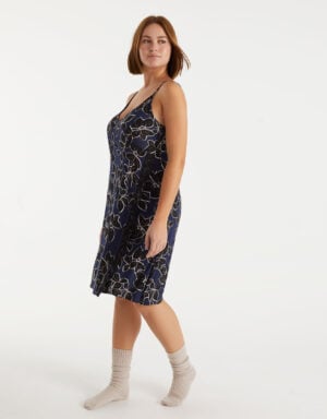 Promise Underwear GOODNESS Nachtjapon Blauw