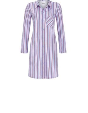 Ringella Nachtjapon met knopen Blau