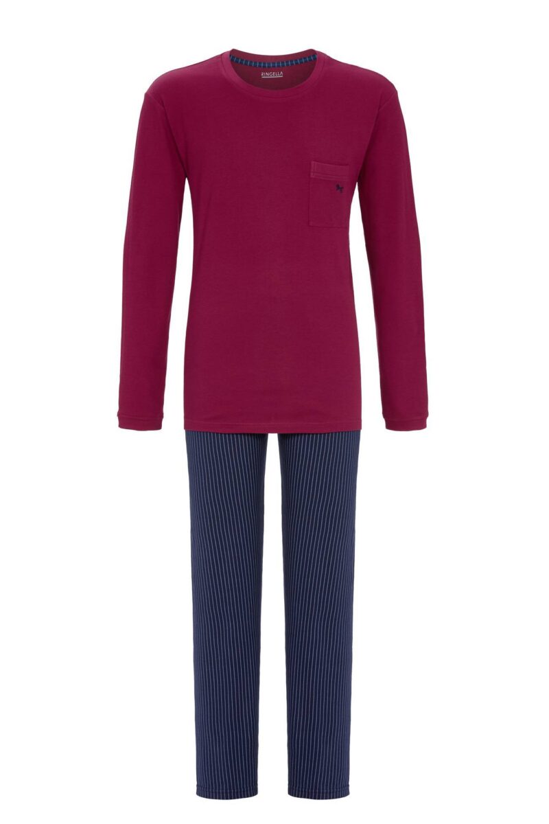 ringella-pyjama-met-ronde-hals-rood-bp_81d_2j9_rnguuk Ringella Pyjama met ronde hals Rood | Lingerie By M