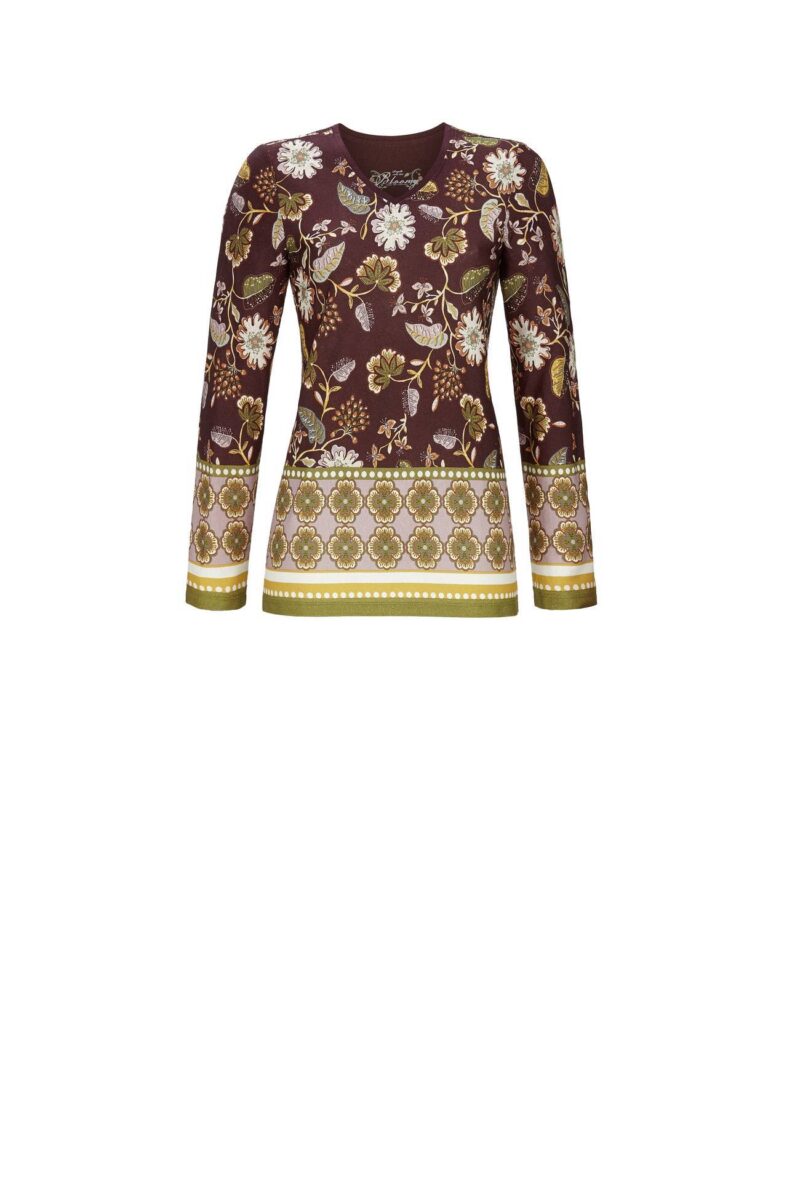 ringella-t-shirt-met-v-hals-bordeaux-bp_82q_267_rjn60z Ringella T-Shirt met V-hals Bordeaux | Lingerie By M