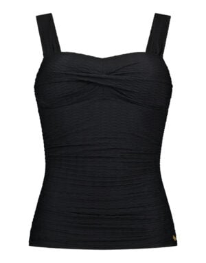Ten Cate WOW Tankini top twisted voorgevormd Black Snake