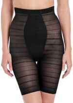 Wacoal Lingerie Sexy shaping powder slip long Zwart