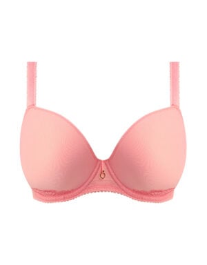 Lingerie By M - Home Freya Lingerie Fascinate Plunge T-shirt bh peach