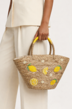 Pia Rossini Citrus Strand Tas SAND
