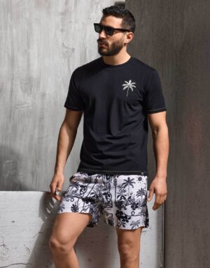 David men Gardenia shorts black