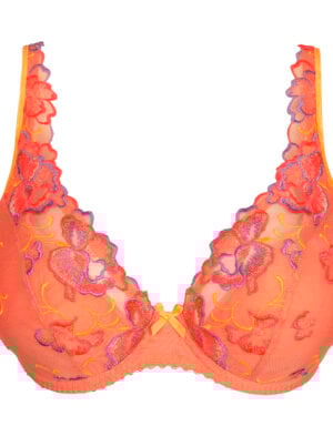 Lingerie By M - Home Prima Donna DEVDAHA plunge bh halve mousse cups Oranje