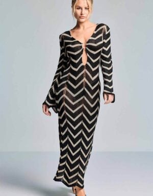 Vacanze Italiane Sunny Reef Long Dress Zwart