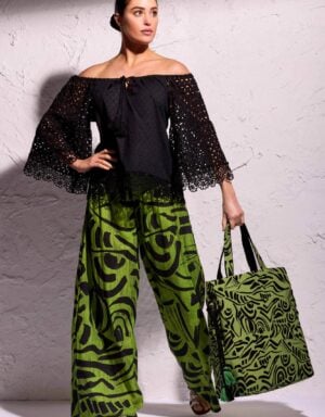 Lingerie By M - Home David Cleopatra Blouse zwart