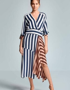 Iconique HAZEL maxi dress MULTI-COLOUR