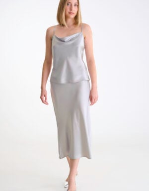 Lisca Swim Blue Lagoon Top White Silver