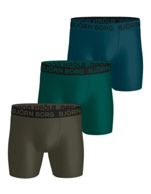 Björn Borg SPORTS MICROFIBER Boxershorts 3Pack MULTI-COLOUR