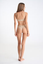 Lisca DESTINY Italian High Leg Brief Shiny Wax
