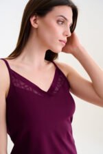 Lisca Opal Top Purple magenta