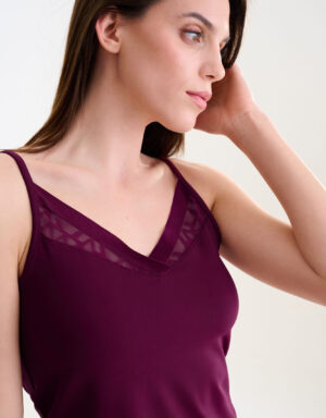 Lisca Opal Top Purple magenta