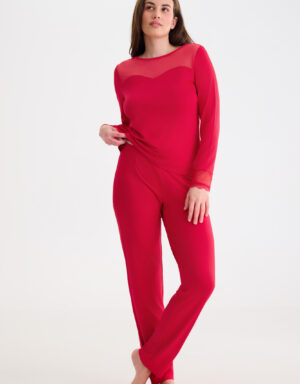 Lisca Roxanne pyjama A1 rood