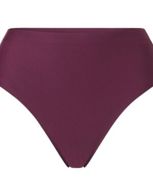 Lingerie By M - Home Ten Cate High waist brazilian lace CHERRY RED