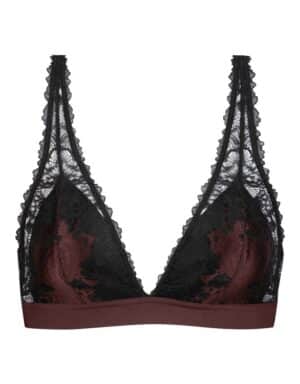 Mey POETRY DREAM triangle bra hot maroon
