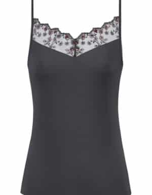 Mey spaghetti top Thunder grey